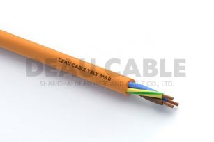 ysly 3*6.0 欧标耐油软电缆
